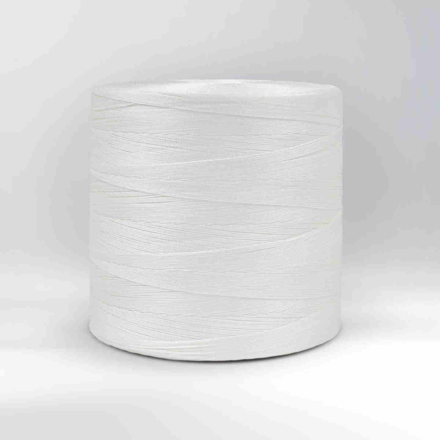 Heat Shrinkable Polyester Lacing Cord white